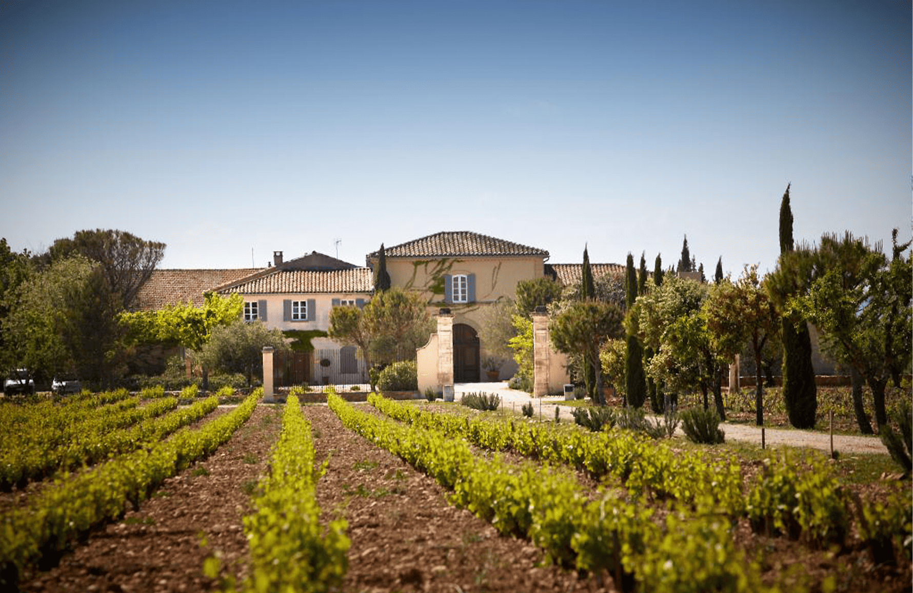 die Geschichte der Schloss Beaucastel