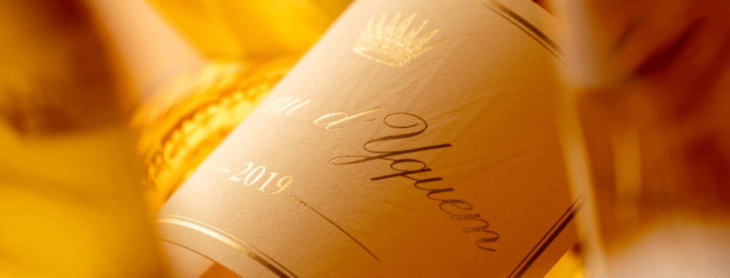 etiquette chateau d'yquem 2019