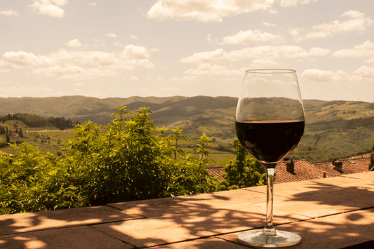 Verre vignes