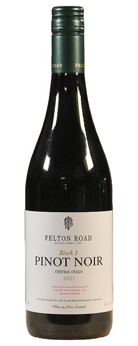 Felton Road – Block 3 Pinot Noir, Central Otago 2021