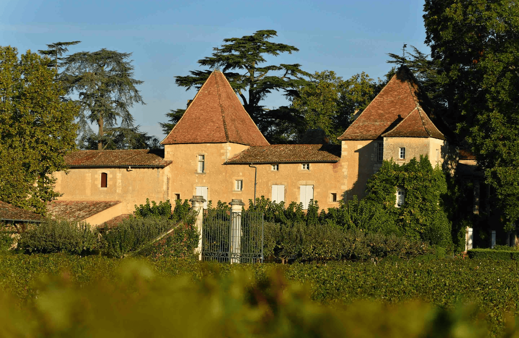 die Geschichte der Schloss Carbonnieux