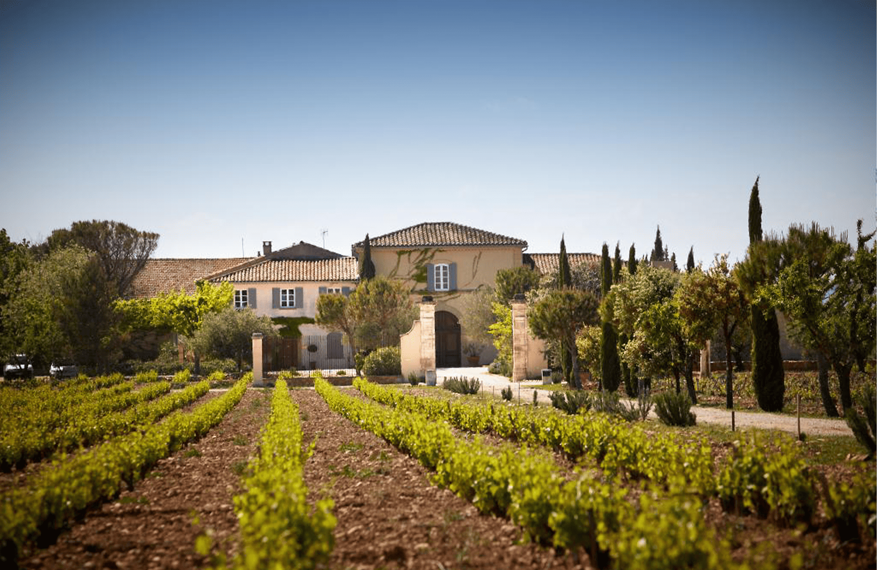 die Geschichte der Schloss Beaucastel