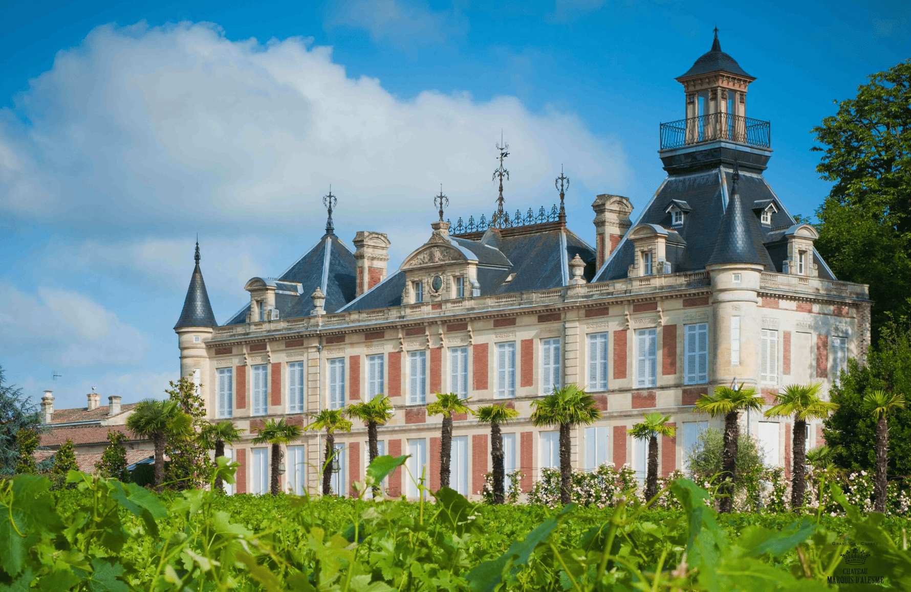die Geschichte der Schloss Marquis d'Alesme