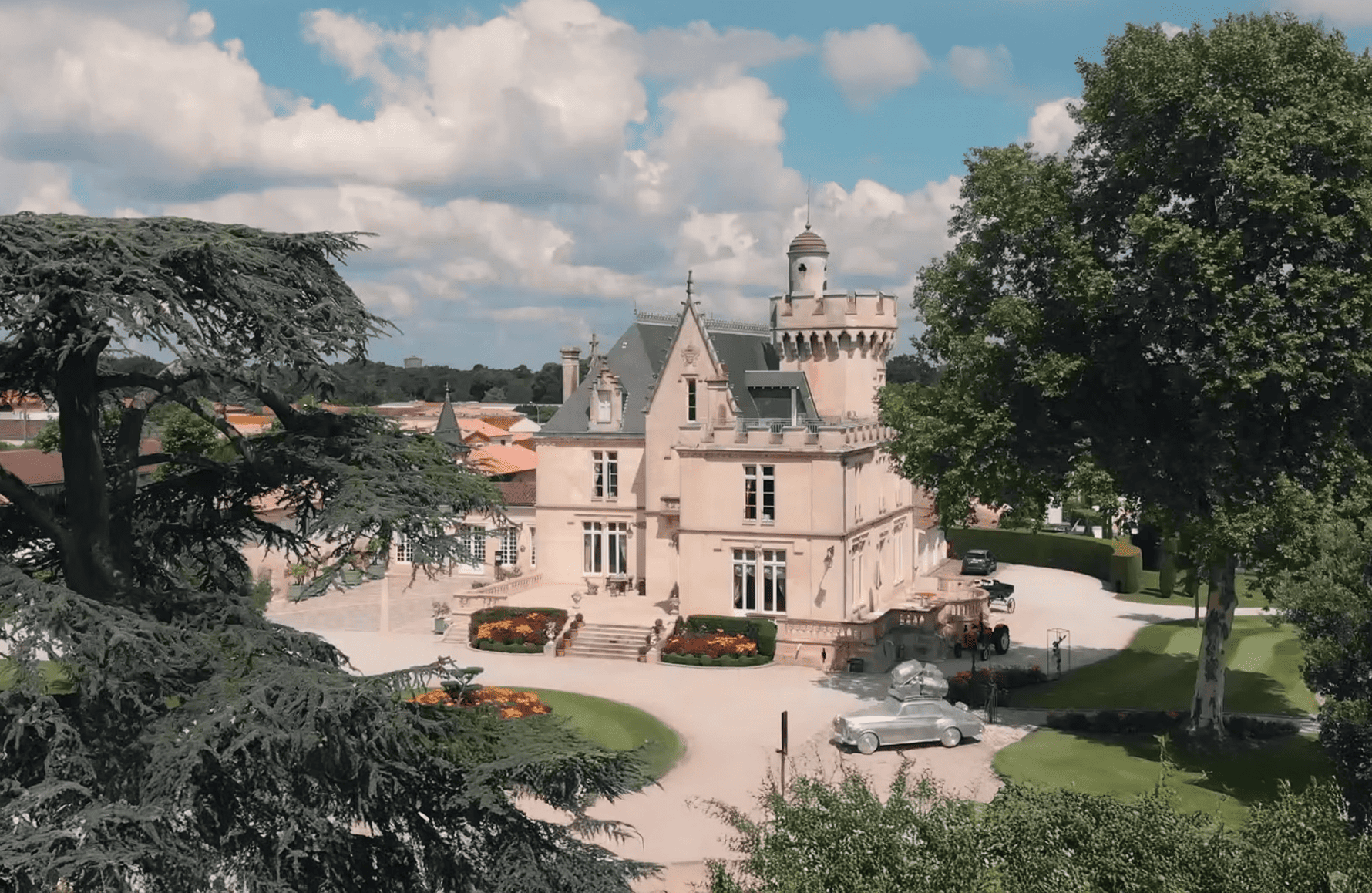 die Geschichte der Schloss Pape Clément
